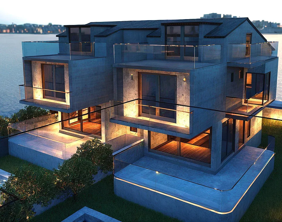 Özgüntaç Foça Villaları - Özgüntaç İnşaat